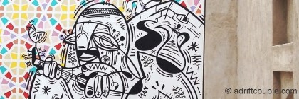 Open Art Galleries in Bastakiya Quarters, Bur Dubai.