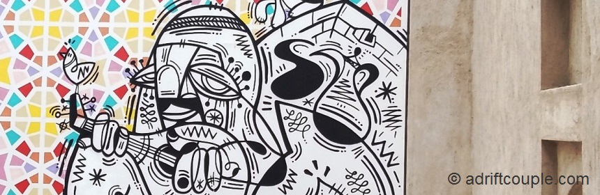 Open Art Galleries in Bastakiya Quarters, Bur Dubai.