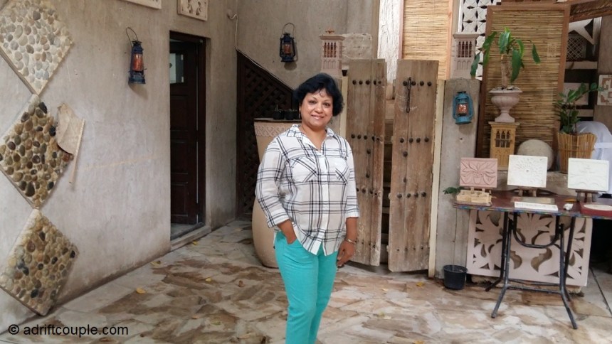 A historical house in Bastakiya, Dubai.