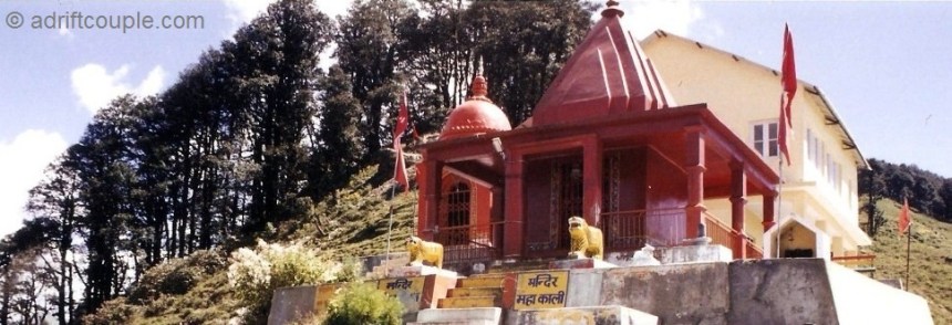 Mahakali temple at Jalori Pass, at 10500 feet.