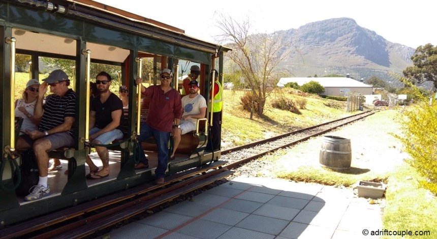 The Franschhoek Wine Tram hop-on hop-off tour