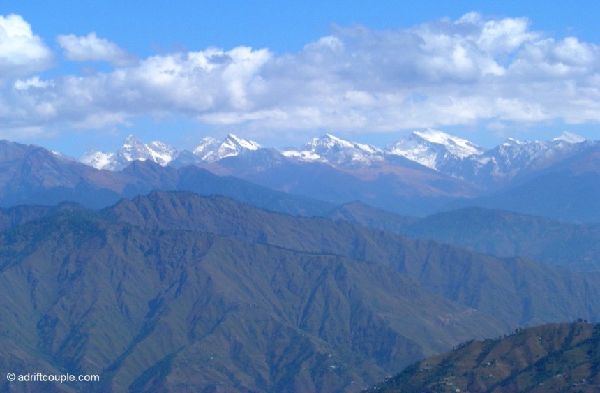 Stupendous views of the Himalayan ranges from Rohru