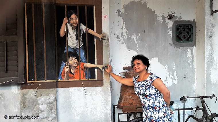 I Want Bao Penang Street Mural, Malaysia.