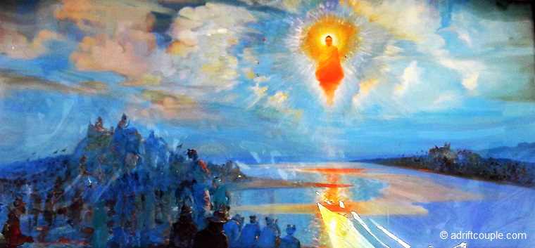 Buddha Preaching, Dhammikarama Temple, Penang